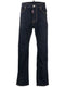 logo-patch slim-leg jeans